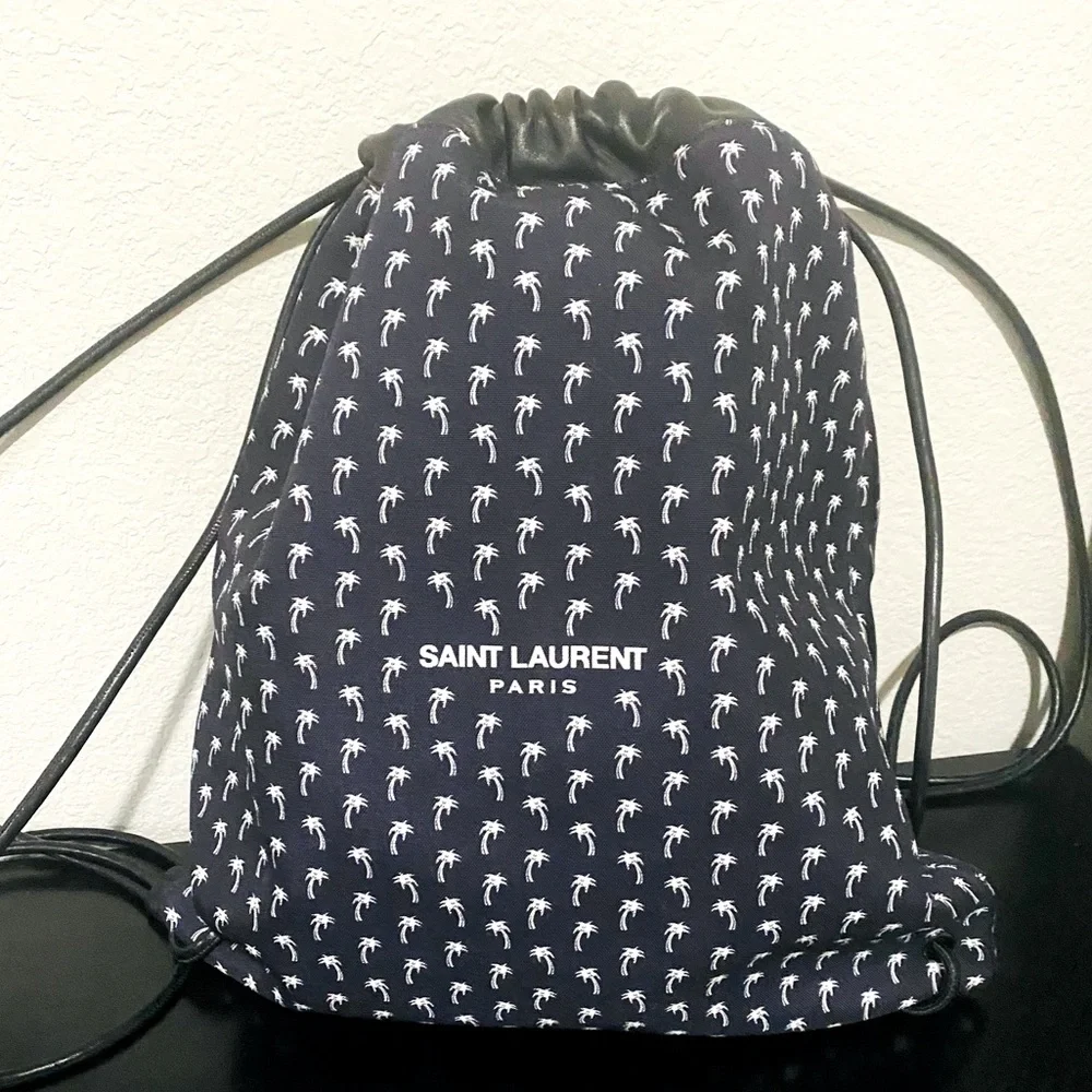 YSL Drawstring Backpack Bag - Picture 1 of 16
